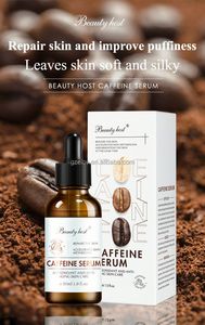 Sérum Visage Éclaircissant Anti-Taches à la Caféine et Vitamine C, Acide de Fruits, Anti-Acné, Anti-Âge - Product Image 3