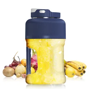 In Voorraad 1000Ml Draagbare Blender Juicer Fles Sport Outdoor Gebruik Verse Juicer Blender Sport Sap Fles Blender Mixer