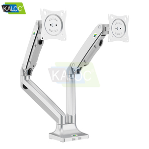 KALOC DS110-2/S bianco <span class=keywords><strong>doppio</strong></span> <span class=keywords><strong>Monitor</strong></span> <span class=keywords><strong>staffa</strong></span> braccio montante <span class=keywords><strong>per</strong></span> Computer scrivania montaggio <span class=keywords><strong>doppio</strong></span> braccio <span class=keywords><strong>per</strong></span> <span class=keywords><strong>Monitor</strong></span> del Computer braccio 2 <span class=keywords><strong>Monitor</strong></span> - Product Image 5