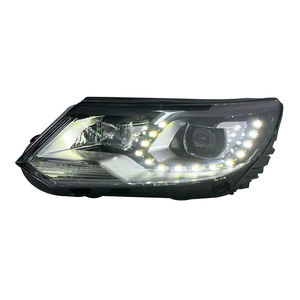 Pour Volkswagen Nouvelle <span class=keywords><strong>Tiguan</strong></span>, ensemble de phares 2013-2015, feux de jour à LED modifiés, lentille de phare au xénon - Product Image 2