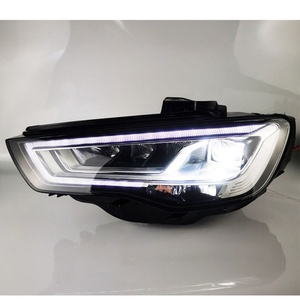 New 17 Matrix LED Front Lens 6000k Color Daytime Running Light Assembly Modification for A3 14-16 Models Headlight <b>Bulb</b> A3 - Product Image 5