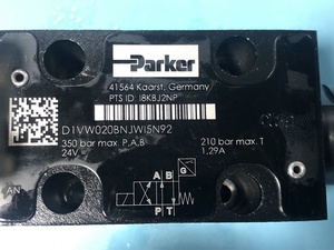 Solénoïde directionnel d'origine D1VW020BNJWI5N92, série D1VW, commande hydraulique 350 bar NG6 24V en stock - Product Image 1
