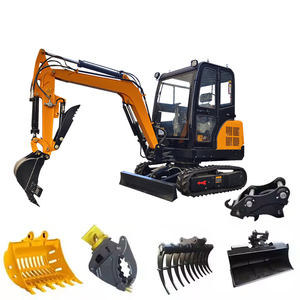 Envío Gratis: Excavadoras Hidráulicas Automatizadas de 3.5t, Mini Excavadora Pequeña, Retroexcavadora, Excavadora de 1, 2 y 3 Toneladas - Product Image 4