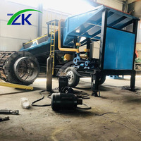 ZK 10-20t/h emas pemulihan tambang emas mesin Trommel harga