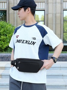 Fanny Pack Multi Zipper Pocket Adjustable Waist Belt Bag Crossbody Sling <b>Chest</b> Bag Unisex Waist Pack for Running Travel Shopping - Product Image 6