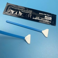 Kit Pembersih Sensor Mikrofiber Ketebalan 1mm Tipe Full Frame Kain Kepala Persegi Swab Bebas Serat Anti-Debu Pembersih Layar Kamera