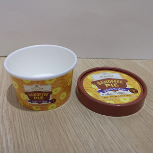 Cốc Giấy Đóng Gói Kem Bán Chạy Với Logo Tùy Chỉnh - Product Image 5