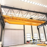 Pont roulant industriel à double poutre de 20 tonnes pour opérations de levage en atelier