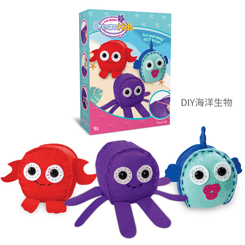 36088 Tissu non tissé DIY Marine Life