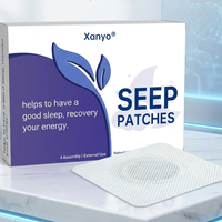 Patch de sommeil à base de plantes, patch transdermique sans mélatonine, autocollant naturel pour améliorer efficacement la qualité du sommeil
