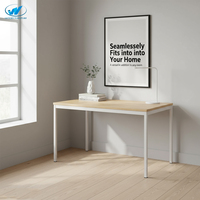 Vente directe d'usine en gros Bureau de table portable ergonomique moderne en bois de petite taille pour ordinateur pour l'école
