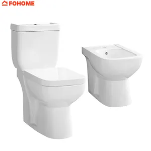 Conjunto de vaso sanitário universal, conjunto de vaso sanitário de cerâmica para banheiro