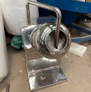 Macchina Commerciale per Rivestimento di Cioccolato ad Alta Produttività, Alimentata a Batterie, per Produzione di Caramelle e Arachidi, Uso in Panetteria - Product Image 5