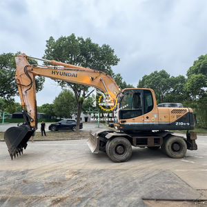 <b>Used</b> Hyundai Wheel Excavator 210W-9 Mining Digger with Gear Pump Bearing High Quality - Product Image 2