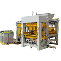 Machine à blocs de ciment entièrement automatique QT8-15 avec système de formage hydraulique