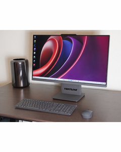 จอภาพ VASTLINE ขนาด 27 นิ้ว IPS LED 60Hz HDR แสงสีฟ้าต่ำ จอแสดงผลโลหะสำหรับพีซี พร้อม SSD 512GB และ RAM 8GB DDR3 สำหรับอุปกรณ์สำนักงานเชิงพาณิชย์ - Product Image 1