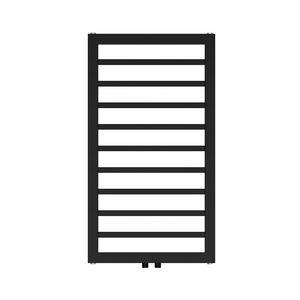 <span class=keywords><strong>Radiateur</strong></span> à barres carrées verticales étroites en acier doux, finition blanc mat ou noir, pour salle de bain, système de chauffage à eau chaude (OEM) - Product Image 3