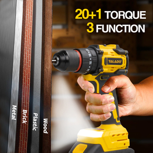 21V không chổi than 5 mảnh công cụ công nghiệp thiết lập 15 phụ kiện + 3 pin bao gồm Máy khoan góc khoan 350N cờ lê búa khoan - Product Image 2