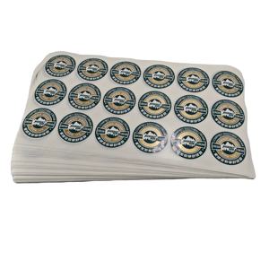 Étiquettes adhésives personnalisées imprimées, durables, holographiques, résistantes aux UV, imperméables, anti-huile, recyclables et écologiques - Product Image 1