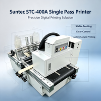 Impresora de Cartón de Una Sola Pasada Automática Suntec, Impresora Digital de Inyección de Tinta de 600dpi para Cajas de Pizza, Papel Kraft, Cajas de Cartón Corrugado para Alimentos