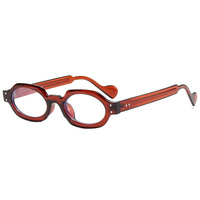2025 classes femmes hommes bleu lumière bloquant lunettes petit polygone mode vert léopard Patchwork cadre lunettes pour décoratif