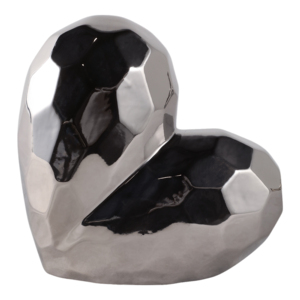 Scultura di Cuore in Ceramica, Statuetta Moderna, Ornamento Decorativo per Casa, Bagno, Ufficio, Soggiorno - Product Image 1