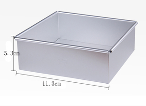 Khuôn Bánh Nhôm Di Động Hình Vuông - Product Image 3