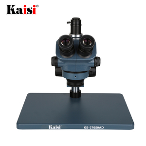 공장 가격 Kaisi 37050AD 조절식 맞춤형 쌍안/삼안 현미경 (LED 조명 포함) - Product Image 4