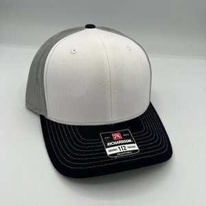 Gorras Trucker Richardson 112 de 6 Paneles, Gorras de Béisbol de Alta Calidad para Exteriores, Gorra Trucker de Malla Precurvada con Parche de Cuero - Product Image 6