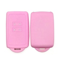 Couvercle de porte-clés de protection en silicone pour Renault Dacia Télécommande Accessoire de clé de voiture