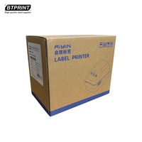 Printer Label Thermal Desktop AiYin AS220 2.5 Inch Tanpa Shaft 203DPI 150mm/s untuk Barcode, Label Harga, dan Stiker