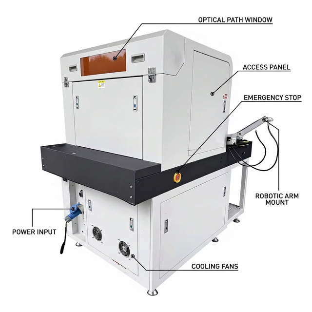High Speed Automatic Optical Inspection AOI System: TESFO PCB Defect Detector 3kW 220V for SMT Line Quality Control CE Certified