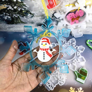 Molde de Silicona para Resina Hecho a Mano, Estilo Ins, Adornos Decorativos y Herramientas para Pasteles, Molde de Yeso para Resina - Product Image 2