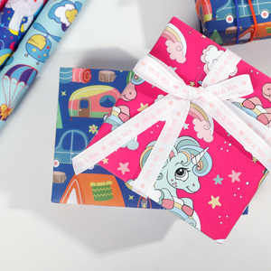 Wholesale 80g <b>Birthday</b> Art <b>Paper</b> Tissue 43*300cm Gift Luxury Custom Packaging <b>Wrapping</b> <b>Paper</b> Roll - Product Image 4