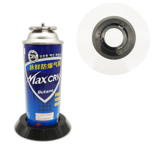 Base de plástico estable para cartucho de gas butano Max Crv, soporte para estufa de camping - Product Image 1