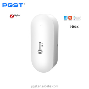 Pgst om/odm थोक तापमान आर्द्रता सेंसर का पता तापमान tuya सिस्टम वाइफी और ज़िग्बी वायरलेस कनेक्शन - Product Image 1