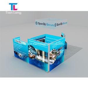 Marco de caja de luz Led TianLang, cabina de Feria Comercial portátil, soporte de caja de luz Led curvada, cabina de exhibición de Feria Comercial - Product Image 1