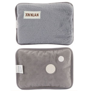 Bolsa de <span class=keywords><strong>agua</strong></span> <span class=keywords><strong>caliente</strong></span> eléctrica de PVC, botella de <span class=keywords><strong>agua</strong></span> <span class=keywords><strong>caliente</strong></span> con piel de conejo, bolsillo cálido y cómodo que se puede poner en las manos, nuevo diseño - Product Image 5