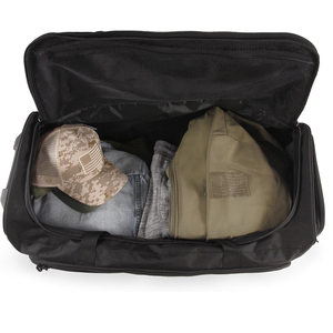 Grande valise de voyage tactique à <span class=keywords><strong>roulettes</strong></span> en nylon de 30 pouces, 100 litres, avec fermeture éclair et système MOLLE - Product Image 3