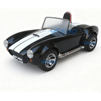 2025 noir Mini deux places électrique touristique voiture classique nouvelle énergie tourisme classique Cobra cabriolet voiture électrique à vendre