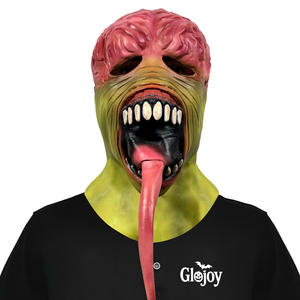 Masque de personnage monstre réaliste en latex, masque d'horreur pour Halloween, style film, costume de cosplay - Product Image 1