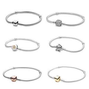 <span class=keywords><strong>Abalorios</strong></span> de Plata HS-Pan para Pulseras, Joyería de Alta Gama para Mujer, Venta al por Mayor de Fábrica - Product Image 1