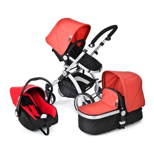 Vente chaude tube d'alun grande roue Poussettes pour bebes Cochecito de <span class=keywords><strong>bebe</strong></span> Passeggino bébé Landau voiture poussette 3 en 1 avec EN1888 AS - Product Image 3