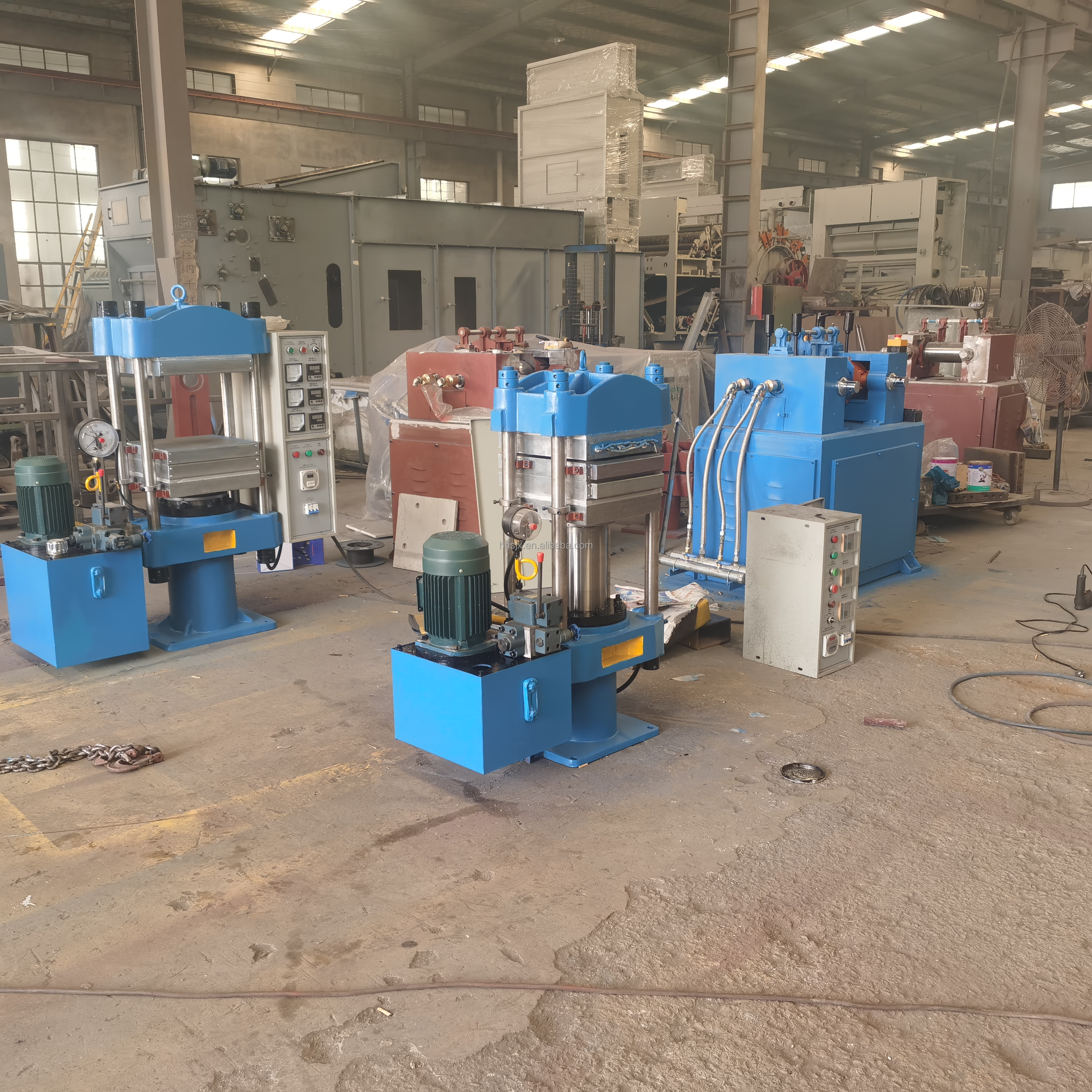 50T 3plates 2layers Hydraulic Rubber Product Vulcanizing Press Machine