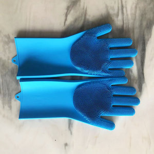 Gants de nettoyage pliables en silicone de qualité alimentaire, sans BPA, écologiques, durables, résistants aux hautes températures, vente en gros - Product Image 2