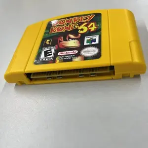 En Stock, Cartucho de Videojuego de Alta Calidad para Nintendo <span class=keywords><strong>64</strong></span>, Conker's Conquest, Carcasa Amarilla, <span class=keywords><strong>Donkey</strong></span> <span class=keywords><strong>Kong</strong></span>, Versión Estadounidense, Tarjetas de Videojuego N64 - Product Image 3