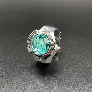 Reloj de Anillo Digital para Mujer con Diseño de Flor Ovalada y Piedras de Colores, Nuevo Modelo 2026 - Product Image 1