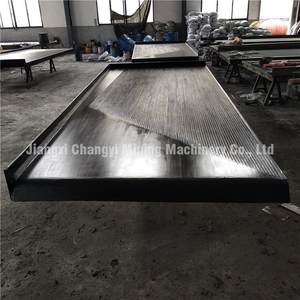 मैलासिया टिन अयस्क सिलाई गुरुत्वाकर्षण पृथक्करण सोने के छोटे स्लॉट स्टील फ्राप हिटिंग टेबल - Product Image 6