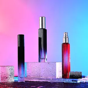 10 15 20 30 ml Custom travel perfume Spray Packaging bottles portable mini Perfume glass atomiser refillable Bottle screw neck