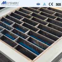 Vente directe d'usine MEYSHER&FLEX, moule à blocs de béton, moule à briques